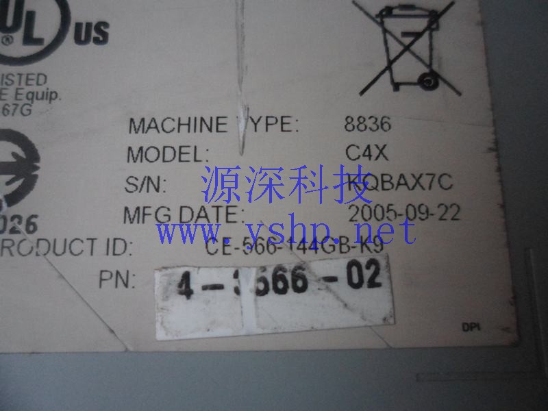 上海源深科技 Shanghai   Cisco 思科 企业内容引擎 CE566144GBK9 CE-566-144GB-K9 高清图片