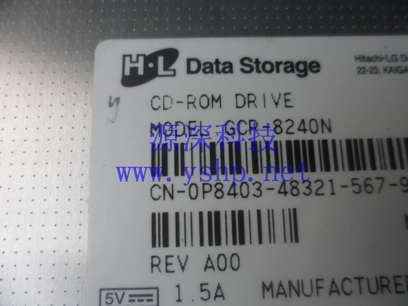 上海源深科技 Shanghai   DELL PowerEdge SC1425 CDOptical Drive套件 P8403 高清图片