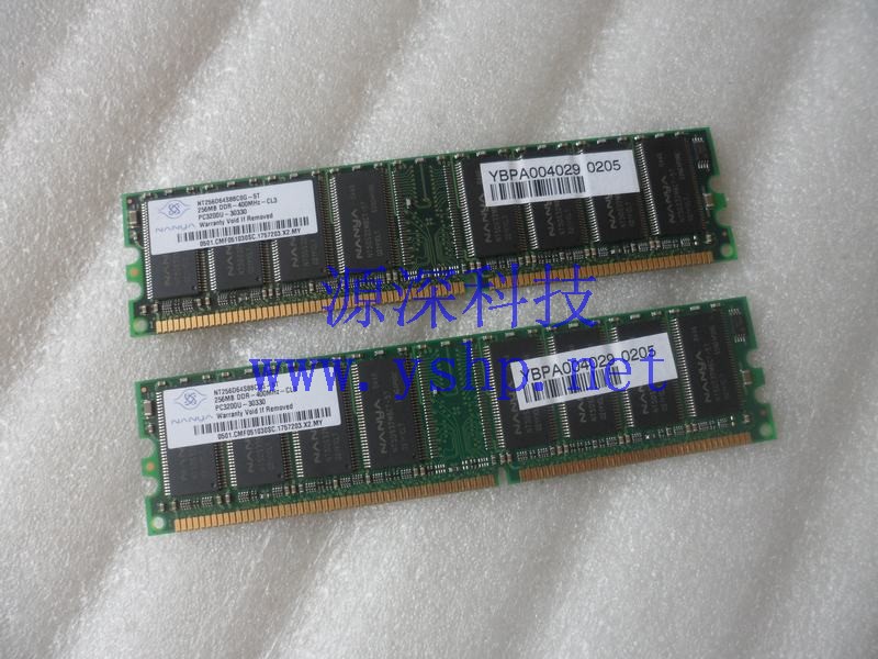上海源深科技 Fujitsu Siemens Memory NT256D64S88C0G-5T 256M PC3200U 高清图片
