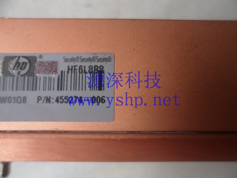 上海源深科技 Shanghai   HP DL160G5 CPU升级套件 散热片 457876-001 458190-001 455274-006 高清图片