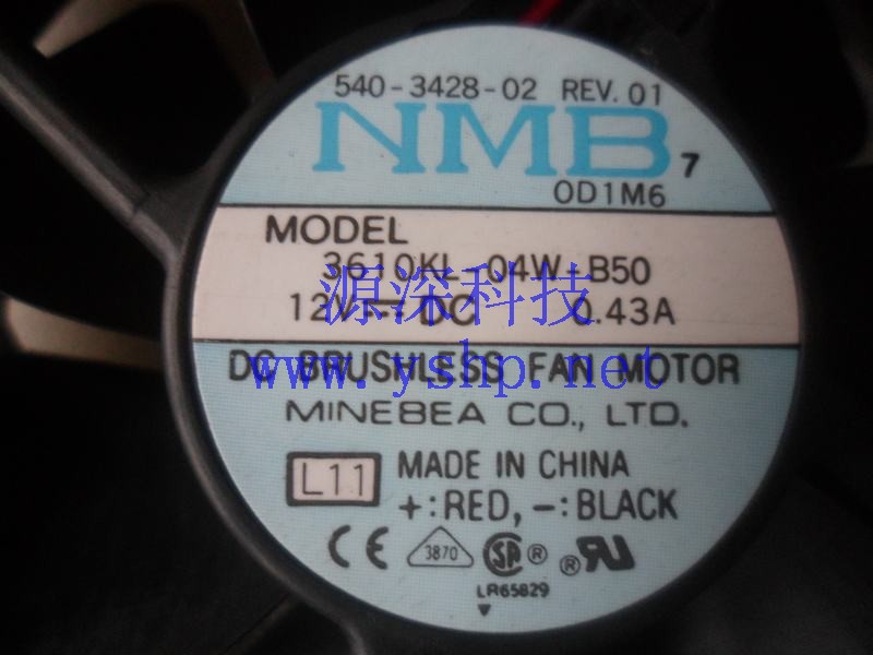 上海源深科技 Shanghai   SUN Ultra U60 CPU散热 Fan   FAN 540-3482-02 3610KL-04W-B50 高清图片