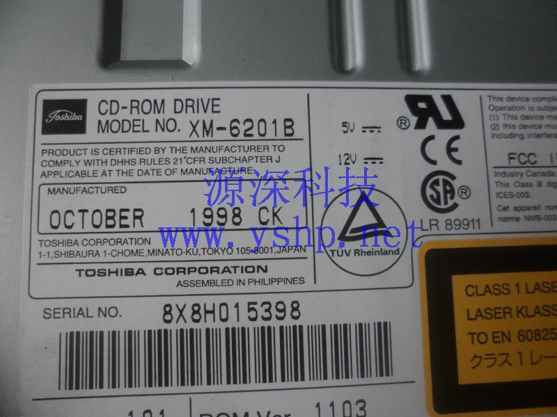 上海源深科技 Shanghai   SUN Ultra U60 SCSI 50 pin Optical Drive CD-ROM XM-6201B 高清图片