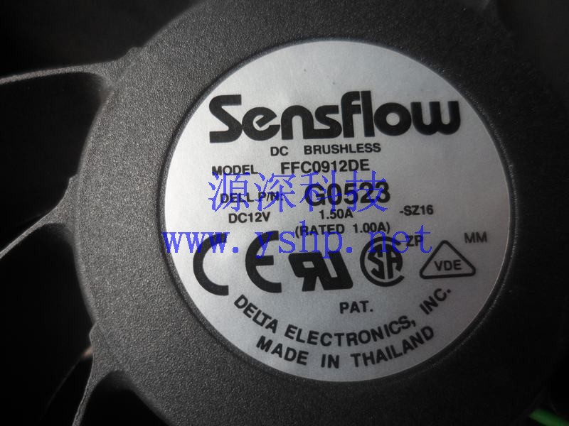 上海源深科技 Shanghai   DELL PowerEdge PE2600 Server Chassis Fan   G0522 FFC0912DE G0523 高清图片