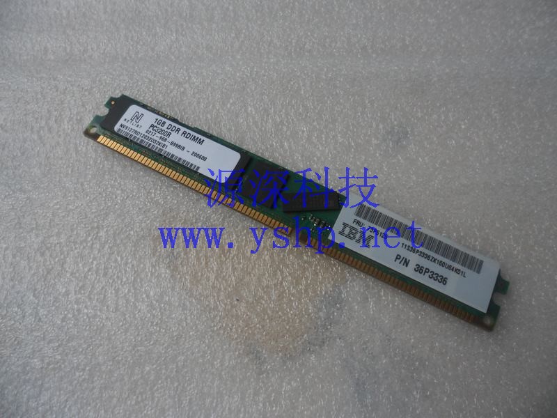上海源深科技 IBM original LS20 Server Memory 1G PC3200R 36P3336 73P5125 高清图片