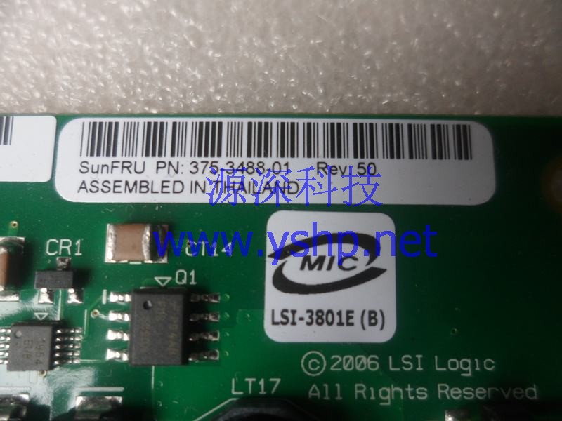 上海源深科技 Shanghai   SUN  original  3Gb PCI 8-port SAS Raid card 375-3488-01  高清图片