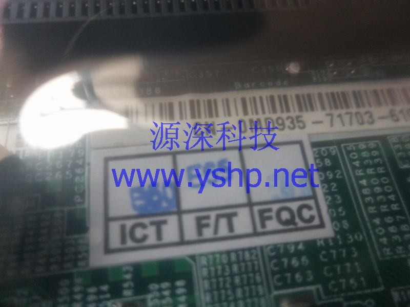上海源深科技 Shanghai   DELL Brand NEW  PowerEdge PE1855刀片  Server mainboard  MD935 高清图片