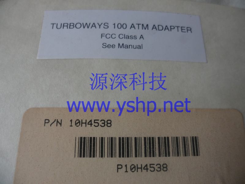 上海源深科技 Shanghai   IBM PC SERVER 500 100M ATM ADAPTER TURBOWAYS 73G9821 10H4538 高清图片