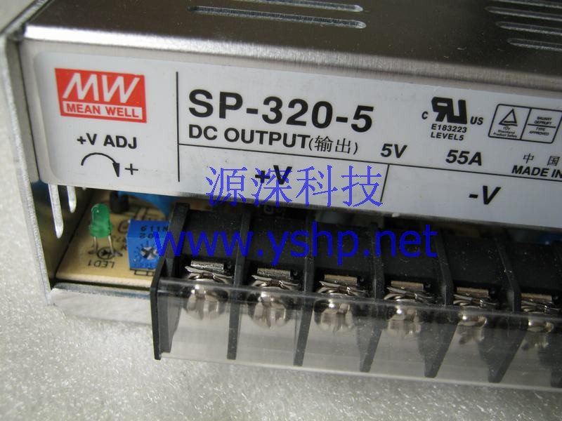 上海源深科技 NEW MW Power Supply SP-320-5 5V/55A 高清图片