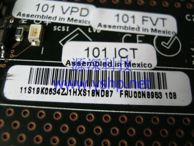 上海源深科技 Shanghai   IBM X350  Server  Hard disk backplane   19K0634 00N8953 00N8951 高清图片