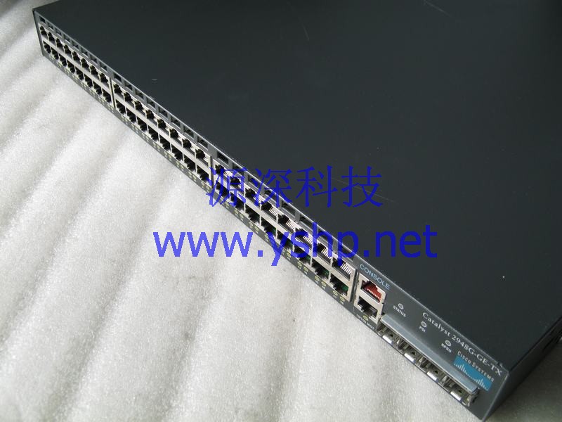 上海源深科技 Shanghai   Cisco 思科 全 Gigabit 48口  Switche   WS-C2948G-GE-TX 高清图片