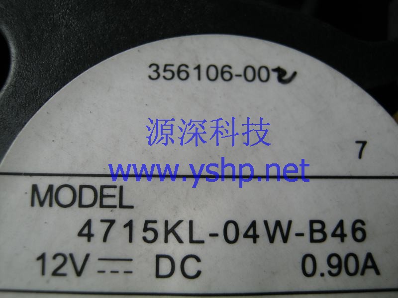 上海源深科技 Shanghai   HP XW8200 机箱 Fan   356106-002 4715KL-04-B46 高清图片