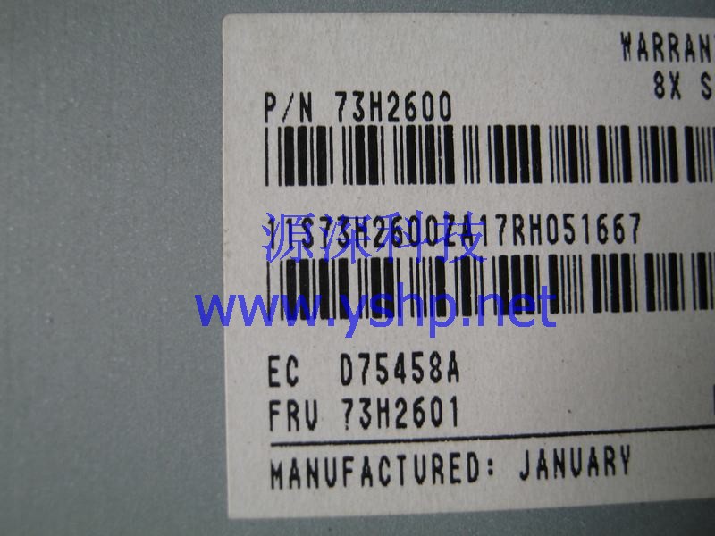 上海源深科技 Shanghai   HP IBM SCSIOptical Drive CR-506-B 73H2600 73H2601 高清图片