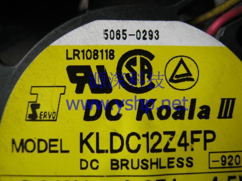 上海源深科技 Shanghai   HP NetServer E200 机箱 Fan   5065-0293 KLDC12Z4FP 高清图片