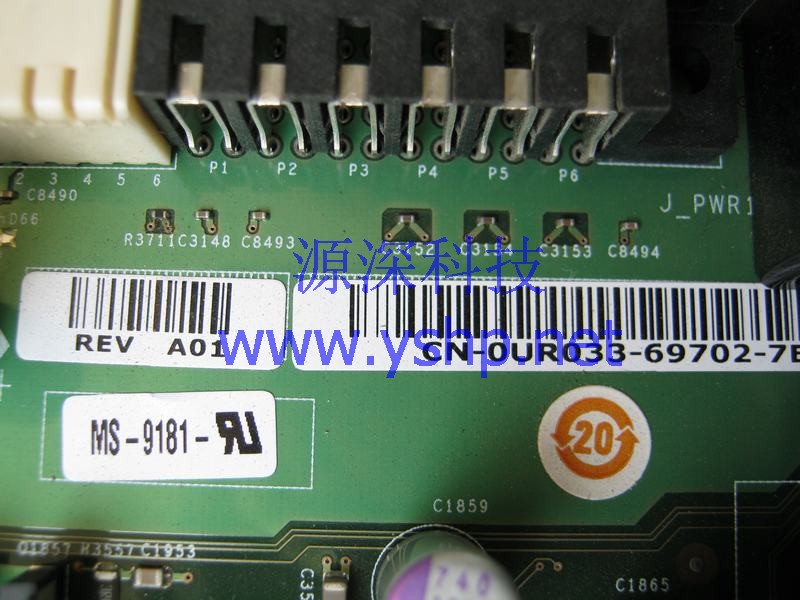 上海源深科技 Shanghai   DELL PowerEdge PE1950  Server mainboard UR033 高清图片