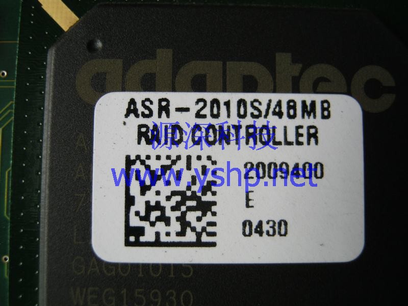 上海源深科技 Shanghai    Server PCI-X ASR-2010S/48MB RAID CONTROLLER  Raid card 高清图片