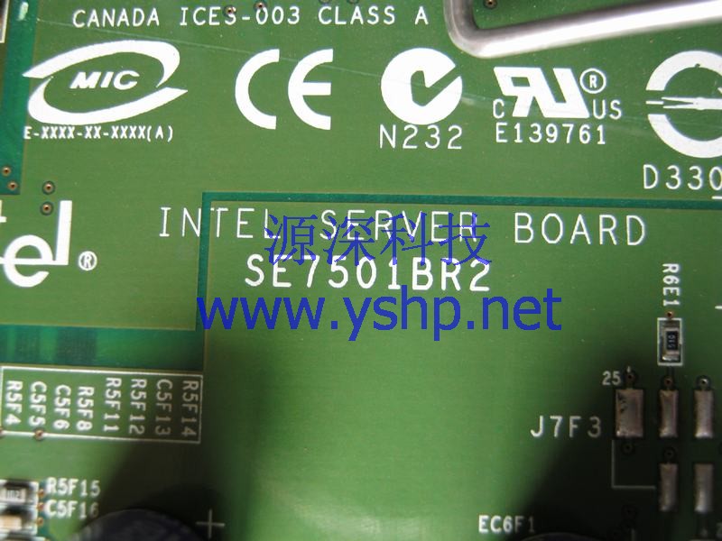 上海源深科技 Shanghai   Intel Server Board  Server 双路XEONmainboard SE7501BR2 高清图片