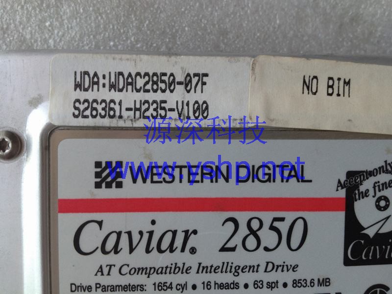 上海源深科技 Shanghai   Siemens PCD-5H 8.53M  Hard disk   WDAC2850-07F S26361-H235-V100 高清图片