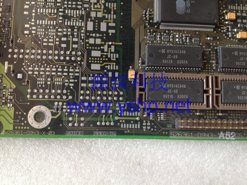 上海源深科技 Shanghai    Siemens  Siemens pcd-5h mainboard S26361-D943-A52 高清图片