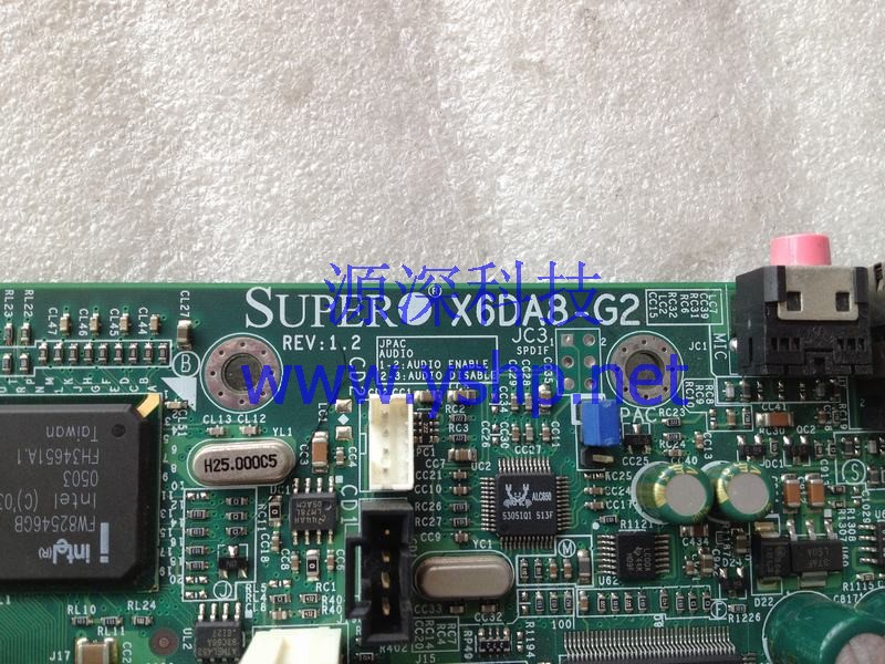 上海源深科技 Shanghai    SuperMicro  X6DA8-G2 E7525  Workstation  mainboard  高清图片