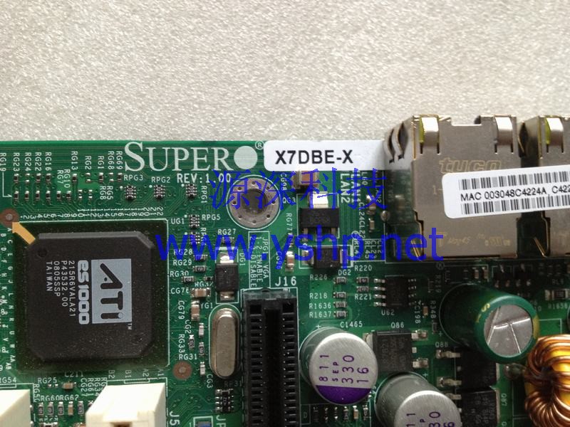 上海源深科技 Shanghai    SuperMicro  SUPER X7DBE-X mainboard 5000P芯片 双路LGA771 高清图片