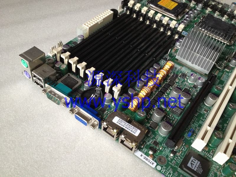 上海源深科技 Shanghai    SuperMicro  SUPER X7DBE-X mainboard 5000P芯片 双路LGA771 高清图片
