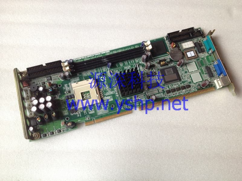 上海源深科技 Shanghai    Advantech Industrial  computer PCA-6186 REV.A1 mainboard  Full size  CPU board   高清图片
