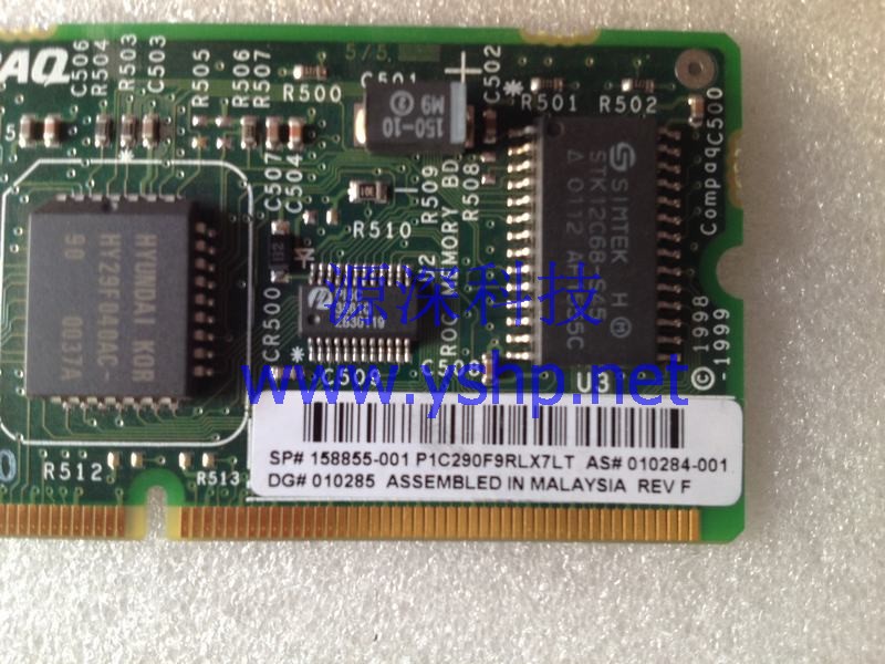 上海源深科技 Shanghai   HP COMPAQ DL380R1 DL580 DL360G1  Server  Raid card 158855-001 高清图片