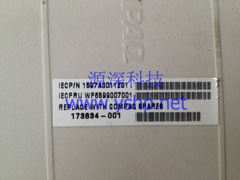 上海源深科技 Shanghai   HP DL320 DL360 G1  ServerOptical DriveFloppy drive套件 173834-001 高清图片