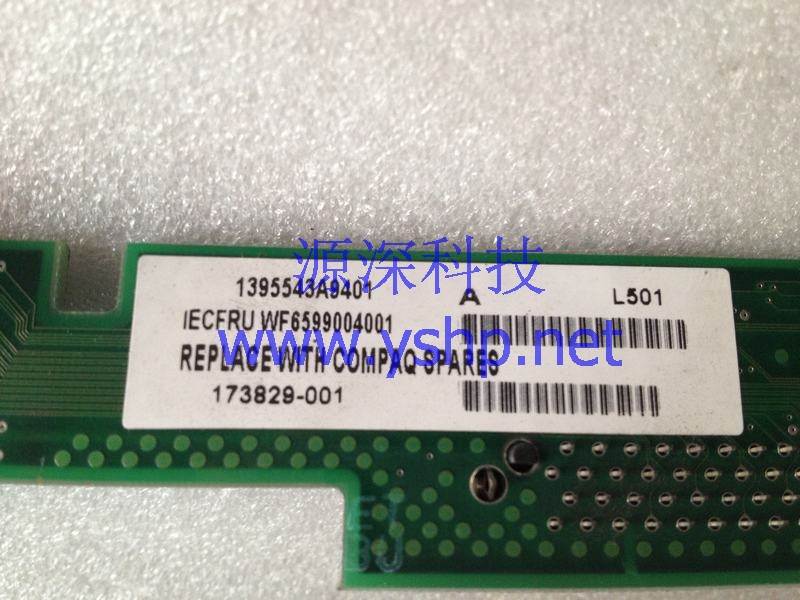 上海源深科技 Shanghai   HP DL360G1/G2  Server  Hard disk backplane   173829-001 高清图片