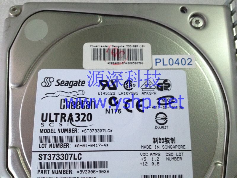 上海源深科技 Shanghai    Server 3.5 10k ST373307LC 73G SCSI Hard disk   高清图片