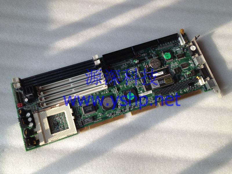 上海源深科技 Shanghai    EVOC Industrial  computer IPC-586DF(B) mainboard socket 7 VER 1.1 高清图片