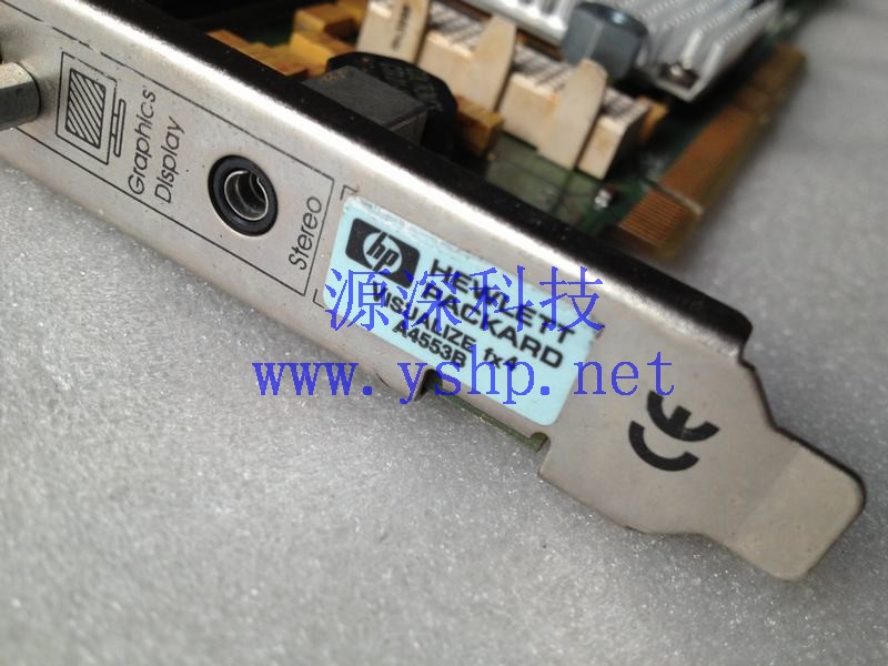 上海源深科技 Shanghai   HP C3600 PCI Graphics Card   VISUALIZE FX4 A4553B A4553-66503 高清图片
