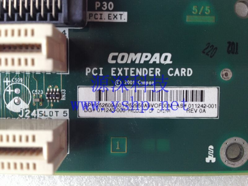 上海源深科技 Shanghai   HP XW4000 Workstation   PCI扩展板 252609-001 高清图片