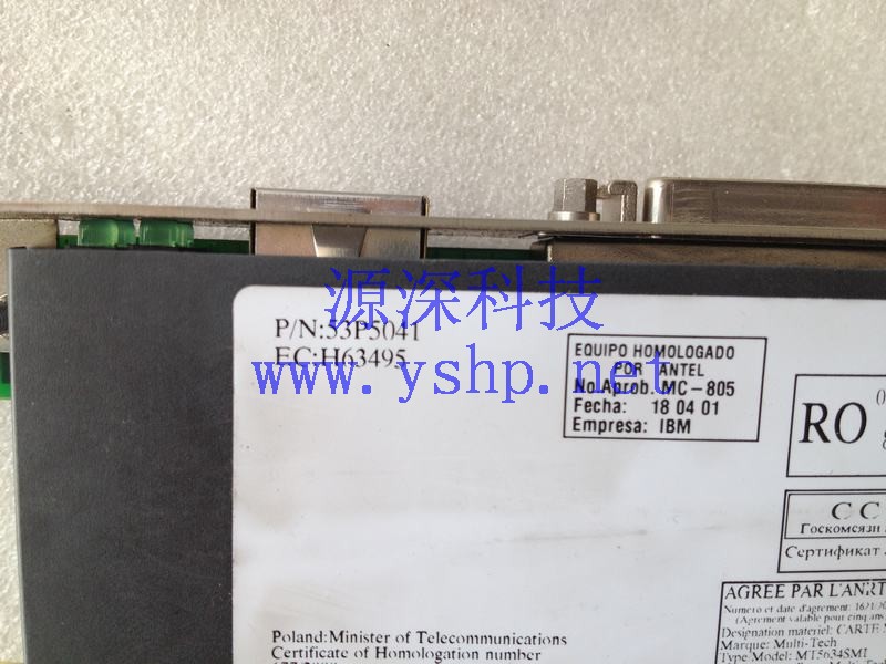 上海源深科技 Shanghai   IBM AS400 Power5 P520 Server   53P0708 53P5041 高清图片
