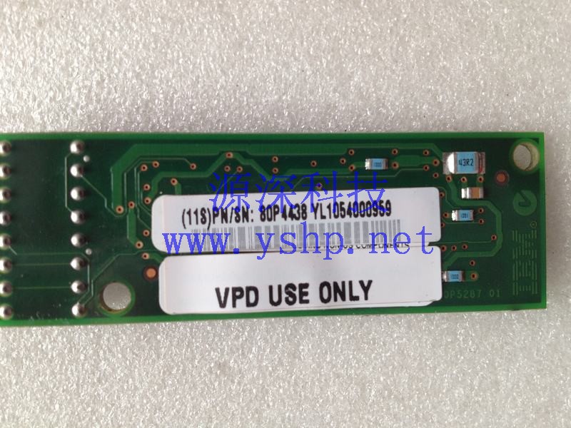 上海源深科技 Shanghai   IBM AS400 Power5 P520 Server   VPD卡 80P4438 高清图片