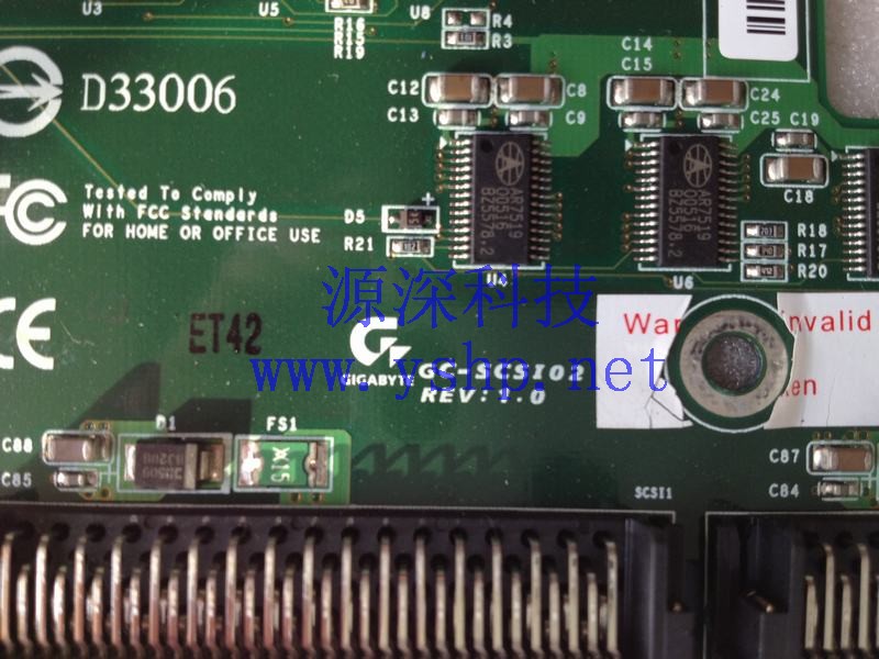 上海源深科技 Shanghai   技嘉   Server mainboard  Ultra320M GC-SCSI02 SCSI扩展 modules 高清图片