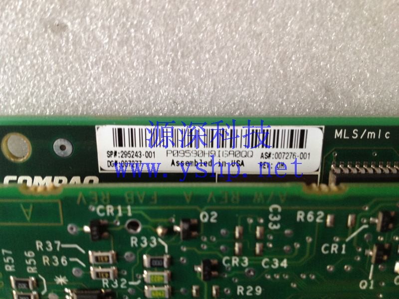 上海源深科技 Shanghai   HP COMPAQ Smart Array 2DH Raid card 295243-001 高清图片