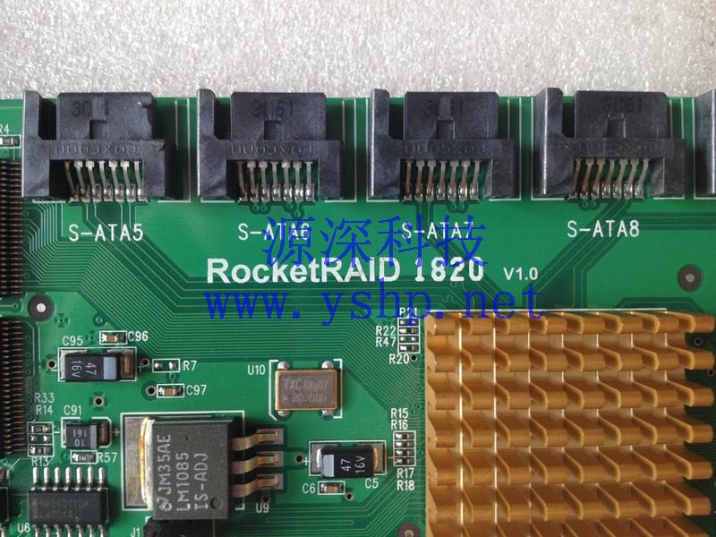 上海源深科技 Shanghai   HighPoint RocketRAID 1820 V1.0 8口SATA串口 Raid card 高清图片