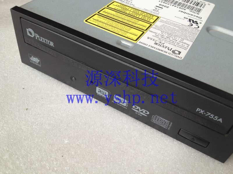 上海源深科技 Shanghai     Fujitsu   Siemens CELSIUS Workstation  Optical Drive PLEXTOR PX-755A 高清图片