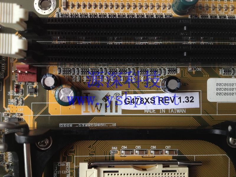 上海源深科技 Shanghai   Symantec Iwill 网络设备 防火墙mainboard G478XS REV 1.32 高清图片