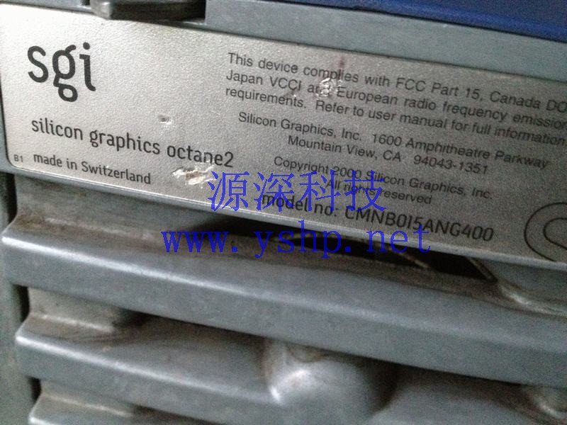 上海源深科技 Shanghai   SGI silicon graphics octane2 O2 R12000 CMNB015ANG400 高清图片