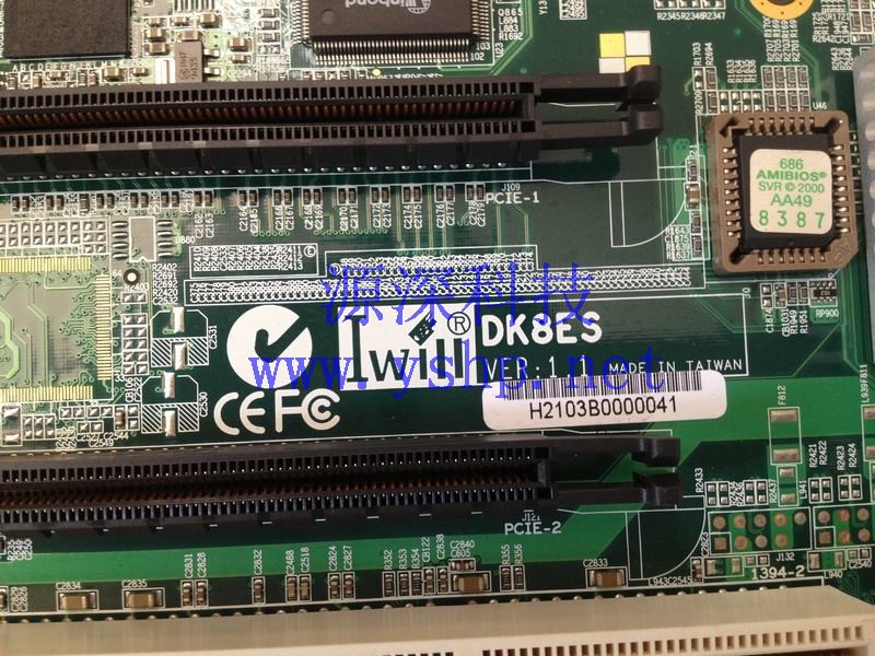 上海源深科技 Shanghai   POGO AMD Server 双路皓龙mainboard Iwill DK8ES VER 1.1 高清图片