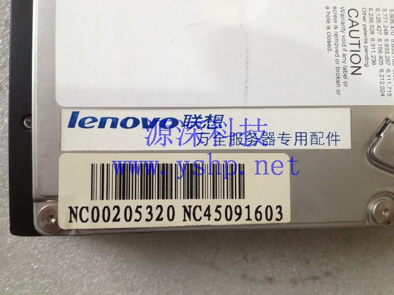 上海源深科技 Shanghai    Lenovo  R510G5 Server Hard disk   73G SCSI 10K HUS103073FL3800 高清图片