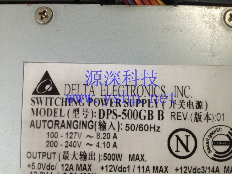 上海源深科技 Shanghai    Lenovo  R510G5  Server Power Supply   DPS-500GBB 高清图片