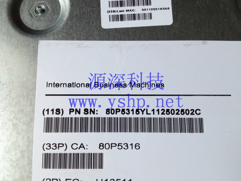 上海源深科技 Shanghai   IBM  Server   P520 P52A FSP卡 80P5316 80P5315 高清图片