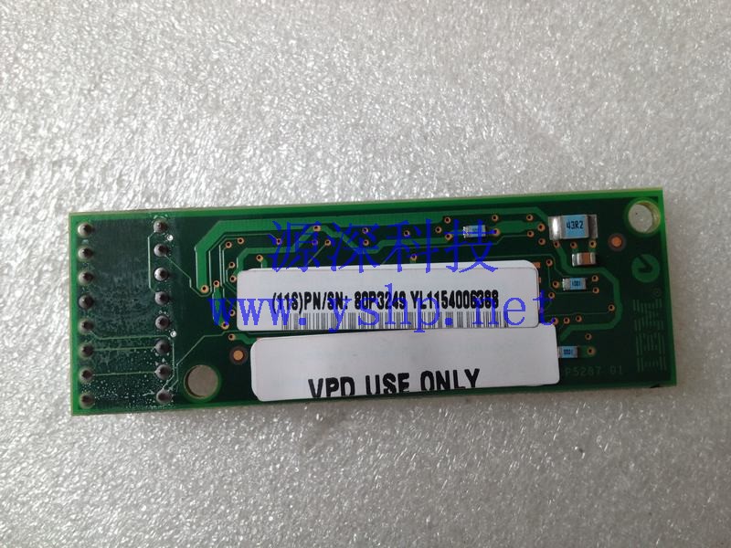 上海源深科技 Shanghai   IBM AS400 Server   P520 P52A VPD卡 528F 80P3249 高清图片