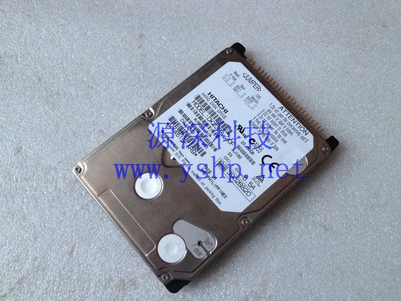 上海源深科技 Shanghai   日立 HITACHI 20G 笔记本IDE并口 Hard disk   DK23DA-20F 高清图片
