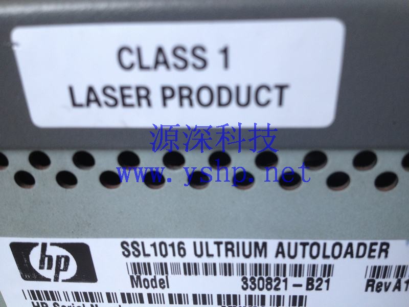 上海源深科技 Shanghai   HP Storageworks SSL1016 tape autoloader LTO-2 磁带库 330821-B21 高清图片