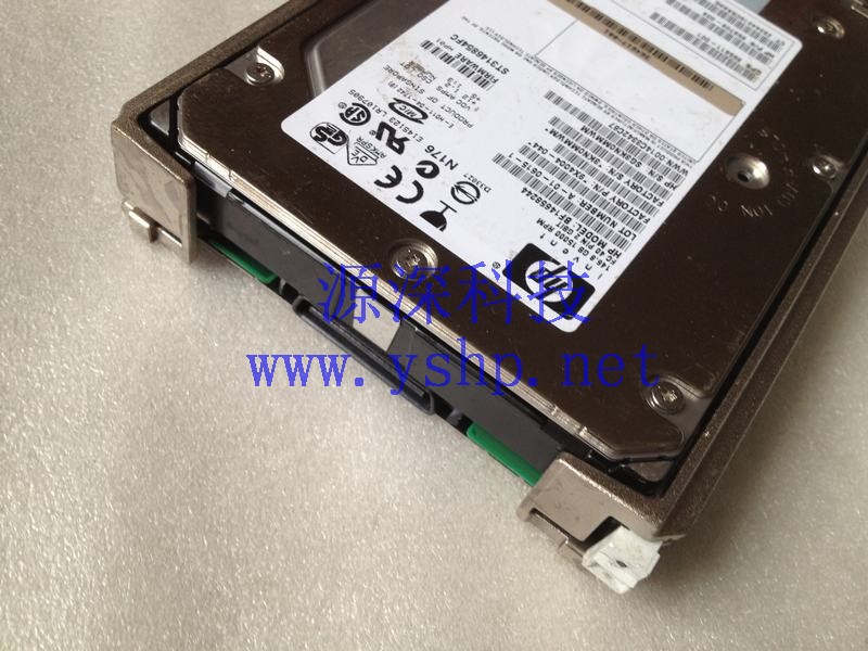 上海源深科技 Shanghai   HP 146.8G FC 2GB 15K光纤 Hard disk   BF14658244 ST3146854FC 高清图片