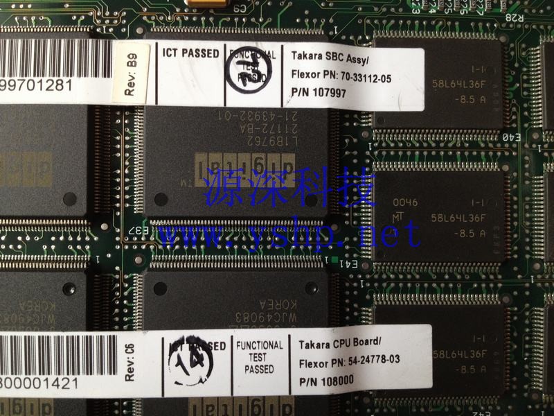 上海源深科技 Shanghai   DEC VTP550 Takara SBC CPU Board 500MHz 70-33112-05 54-24778-03 高清图片